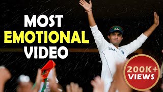 Tribute to Sourav Ganguly  Emotional Cricket video ever  Farewell  Respect [upl. by Euqinomod41]