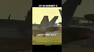 What is special in CF18 Hornet 😱🔥 treding shorts viralvideo FighterJet [upl. by Taggart]