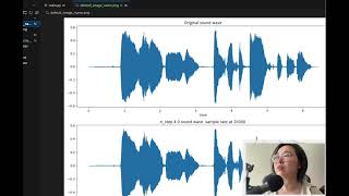 ASMR Using Librosa to change my voice recording ENG and Keyboard typing sound [upl. by Melac654]