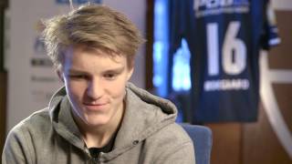 Martin Ødegaard forteller om overgangen til Real Madrid [upl. by Ahsoek]