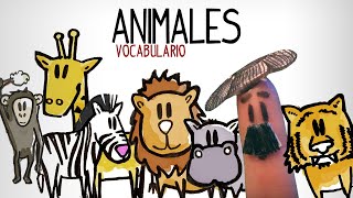 Vocabulary animals in Spanish name of jungle animals in Spanish [upl. by Artima]