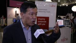 Interview with Fujitsu at IoT Asia 2017 [upl. by Ormsby]