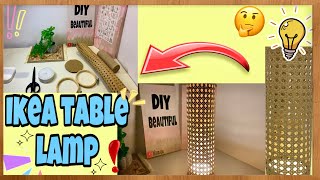 ‏Back to YouTube Making an IKEA table lamp  IKEA decor 🛋️ [upl. by Eelarak356]