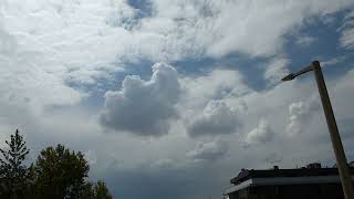 Cumulonimbus time lapse cloud time lapse [upl. by Einotna]