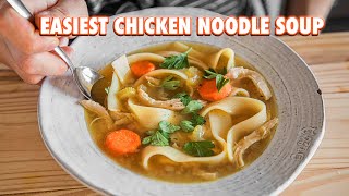 How to make Homemade Chicken Noodle Soup [upl. by Trofmoc]