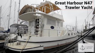 Sold 475000  2008 Great Harbour N47 Trawler Yacht For Sale [upl. by Anne302]