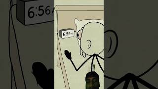 Alarm last five minitue 😄🤣shortfunnyexploreprankviralshorttrendingshortsartanimationjokes [upl. by Sadella906]