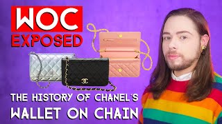 The EVOLUTION of the CLASSIC CHANEL WALLET ON CHAIN  The History of the CHANEL WOC [upl. by Adnilam]