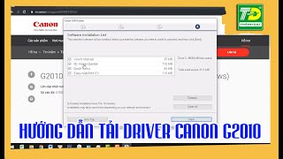 🍓Tải driver máy Canon G2010  Download driver Canon G2010 [upl. by Halyak]