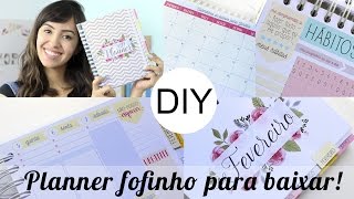 Faça seu Planner para 2017  Download Gratuito [upl. by Esina412]