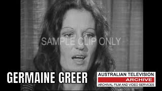 Germaine Greers 1972 Australian Interview A Classic Moment in Feminist History [upl. by Ransome]