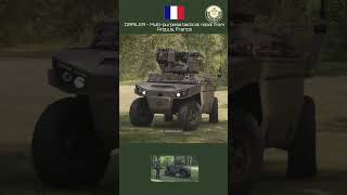 DRAILER  Multipurpose tactical robot from Arquus France army military [upl. by Nguyen186]