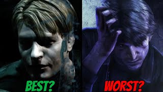 Every Silent Hill Game Ranked From WORST To BEST [upl. by Nehtiek]