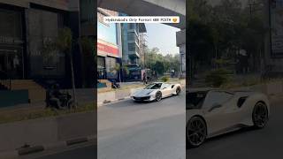 488 PISTA 😍🫠 youtube automobile hyderabad india ferrari rare silver nürburgring italy [upl. by Rogerio]