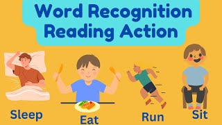 Word Recognition Reading Action The Key to Fluent Reading  Actionable Strategies Kids Activity [upl. by Llenehc]