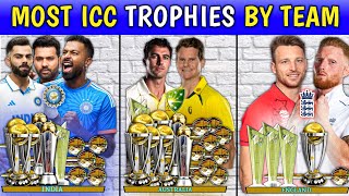 Most ICC Trophy Won by a Team 2023  ICC Trophy Winner list  most icc Trophy in mans Cricket [upl. by Chastain]