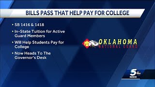 Lawmakers pass bills to help Oklahoma National Guard members pay for college [upl. by Adliw]