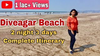 Diveagar Complete Itinerary  2 night 3 days tour diveagar  Best beach near Pune  Findingindia [upl. by Nations]