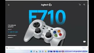 Fix Logitech F710 Driver Issue on Windows 1087 [upl. by Kampmann]