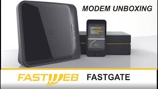 Unboxing FastGate modem di Fastweb [upl. by Jacob]