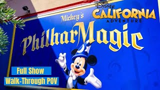 2022 MICKEYS PHILHARMAGIC  FULL SHOW  DISNEY CALIFORNIA ADVENTURE [upl. by Uzzial]