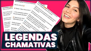 COMO CRIAR BOAS LEGENDAS PARA POSTS NO INSTAGRAM [upl. by Klement]