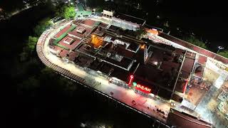 Palani Murugan Temple at Night Stunning Drone Footage [upl. by Aryan775]