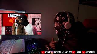 TROOPERS Troopers Kay Glizz x Nunnie Da III Freestyle  What NYC Sounds Like  C2 REACTS [upl. by O'Shee]