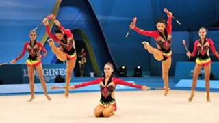 Warriors music for rhythmic gymnastics GROUPS 012 [upl. by Lirret496]