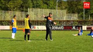 Van Bronkhorst bij trainingskamp CP teams in Assen [upl. by Mellitz]