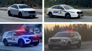 Newfoundland RCMP Responding Compilation Part 1 [upl. by Garbers174]