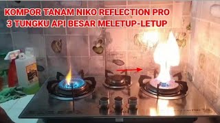 Kompor Tanam Niko Reflection Pro 3 Tungku Api Merah Besar [upl. by Eleph755]