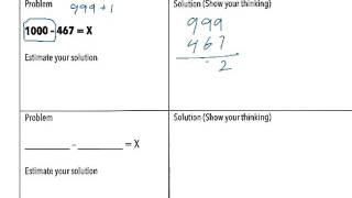 Subtraction strategies 3 [upl. by Attener587]