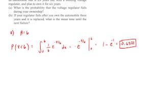 Lecture 11 part 2 Continuous Probability Dist Exponential ChiSquare Lognormal 110613 [upl. by Ellirpa]