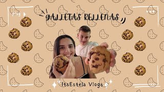 RECETA GALLETAS CON CHIPS DE CHOCOLATE 🍪 [upl. by Stesha520]