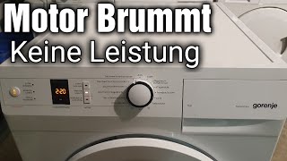 gorenje trockner Motor brummt und hat keine Leistung und ein paar andere Probleme [upl. by Einad]