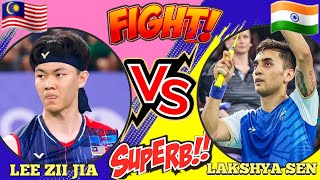 SuperB Match🇲🇾Lee Zii Jia VS 🇮🇳Lakshya Sen🔥🤩leeziijia throwback [upl. by Mcintyre763]