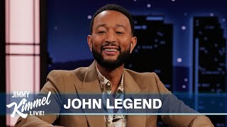 John Legend on Performing at the DNC New Children’s Album amp Getting in Trouble with Chrissy Teigen [upl. by Middlesworth]