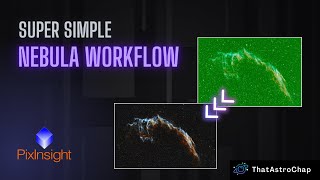 Quick amp Easy Nebula Processing using PixInsight 🌌✨ [upl. by Chivers]