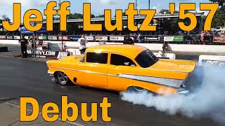 Jeff Lutz quotALL NEWquot 1957 Chevy Debut [upl. by Aisayt]