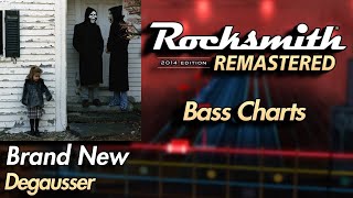 Brand New  Degausser  Rocksmith® 2014 Edition  Bass Chart [upl. by Nerhtak]