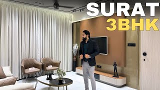 Luxurious 3BHK for sell in Bhimrad SURAT  3BHK flat in vesu surat  flat for sell in vesu [upl. by Enymsaj]