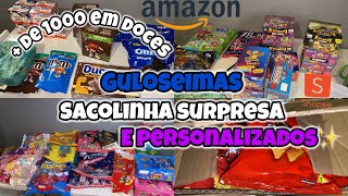 GULOSEIMAS PARA SACOLINHA SURPRESA guloseimas mariobros docesparafesta doces balafini [upl. by Zadack]