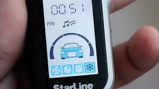 как включить автозапуск по температуре на сигнализации Starline A93 A63 Зимний прогрев автомобиля [upl. by Waly]