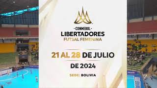 EN VIVO COPA LIBERTADORES FUTSAL FEMENINA 2024 STEIN CASCAVEL VS U DE CHILE [upl. by Ezmeralda90]