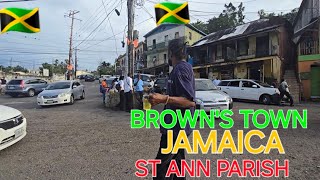 BROWNS TOWN JAMAICA ONE OF THE BEST TOWN IN JAMAICA [upl. by Anelad]