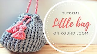 EASY KNITTED LITTLE BAG [upl. by Kraul]