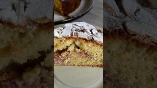 Soft Strawberry Almond Cake full recipe on channel shorts strawberry cake almond yummy food [upl. by Erkan217]