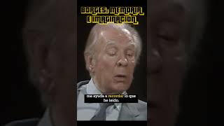 Jorge Luis Borges 🧠 Ceguera y Memoria Entrevista shorts [upl. by Emmerich]