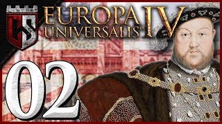 Subjugating the Scots  Anglophile 20  EU4 131 England  Episode 2 [upl. by Ahsilla680]